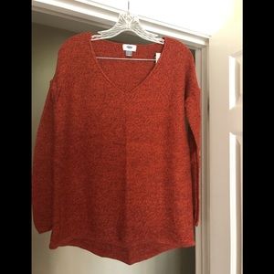Old Navy Orange Sweater